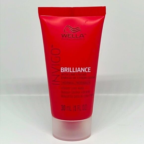 $5🌟 Wella Invigo Brilliance Vibrant Color Mask For Normal/Fine Hair - Picture 1 of 3